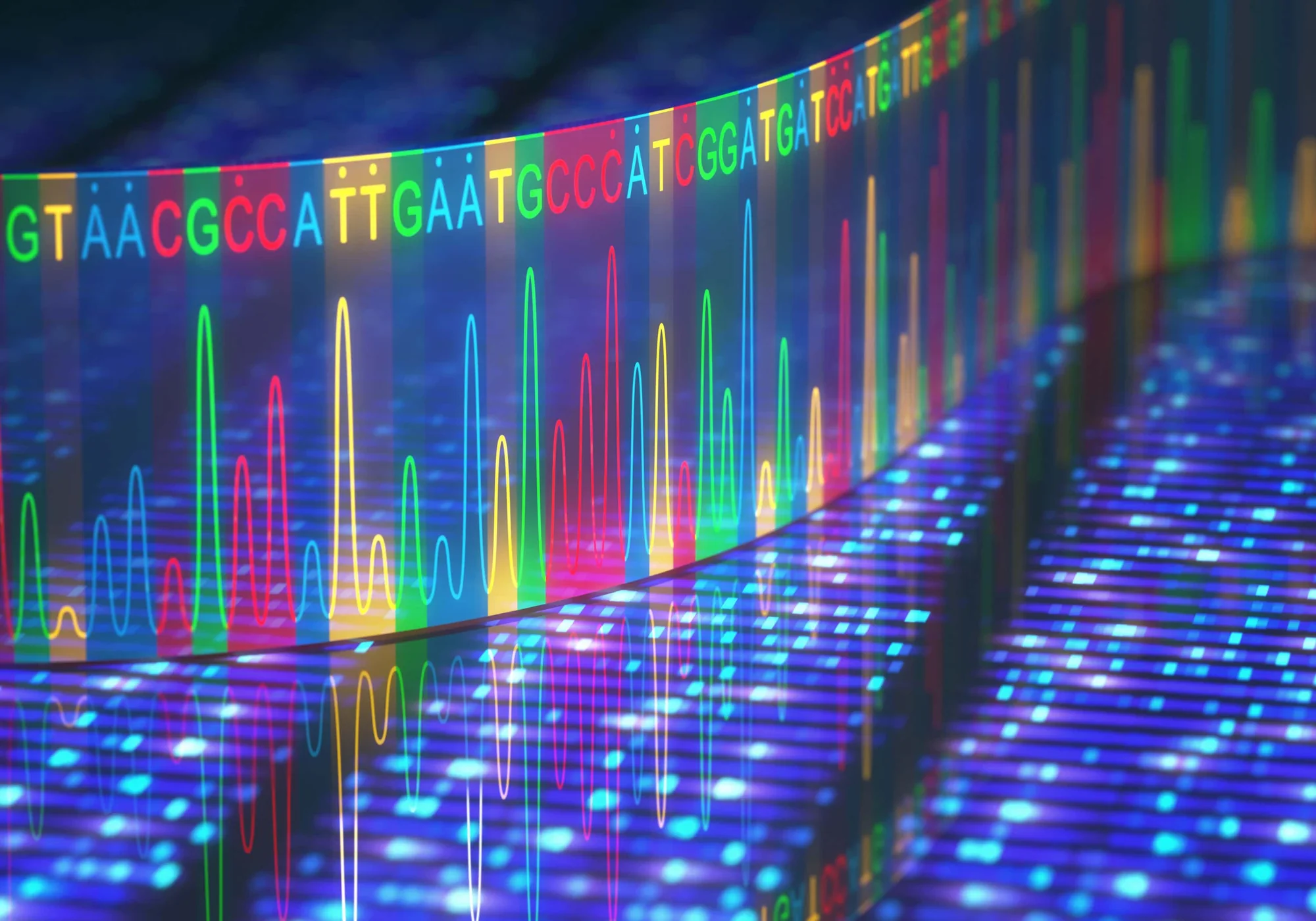 DNA/RNA program and blood type diagram