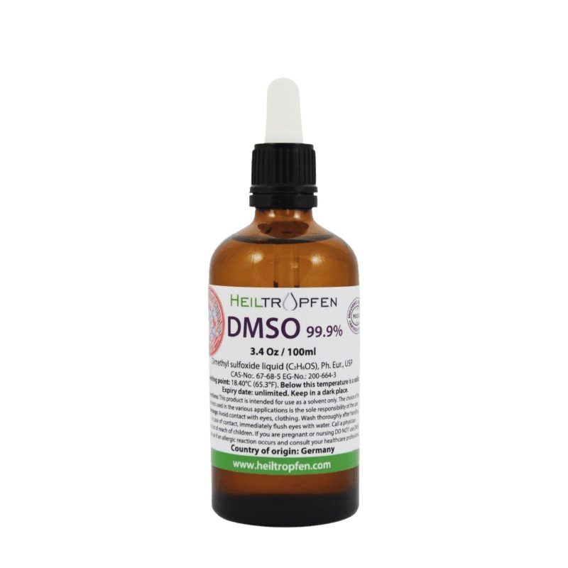 DMSO (Dimethyl Sulfoxide) 99.9% Pure – Heiltropfen