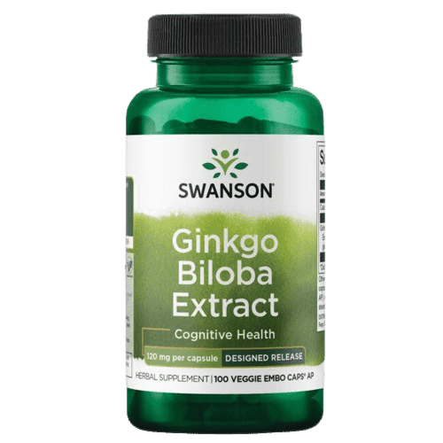 Ginkgo Biloba for Focus & Memory – Swanson Standardized
